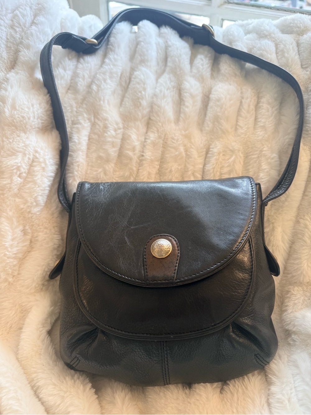 Osgoode Marley Leather Crossbody Bag in Black - Y2K